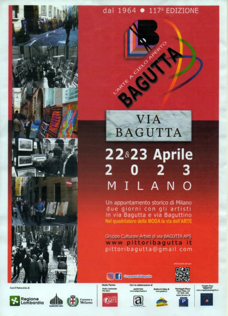 117° EDIZIONE L'ARTE A CIELO APERTO BAGUTTA Aprile 2023
