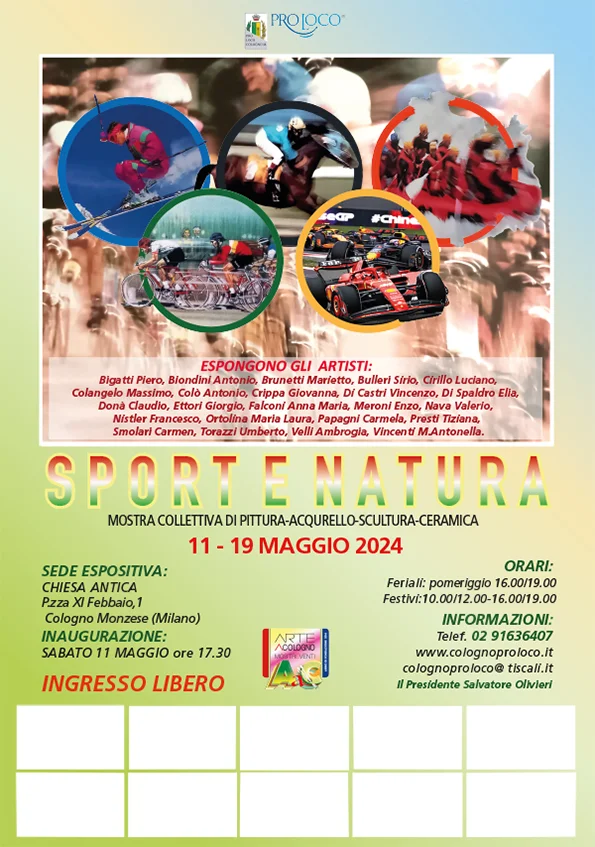 COLLETTIVA SPORT E NATURA Maggio 2024