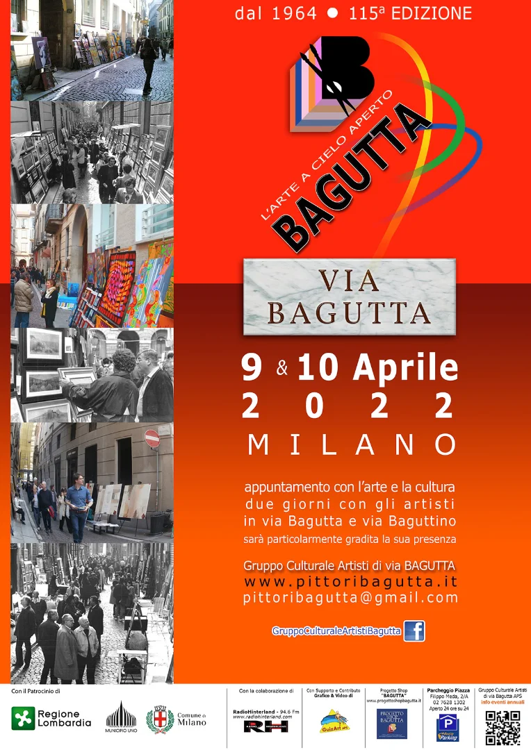 115° EDIZIONE MOSTRAARTE A CIELO APERTO BAGUTTA Aprile 2022