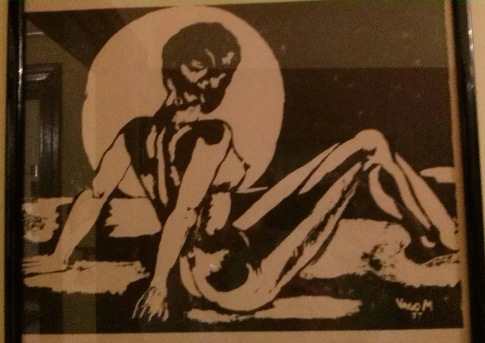 INCISIONE LITOGRAFICA SU LASTRA (Stampa un centinaio di copie) (Collezione private)