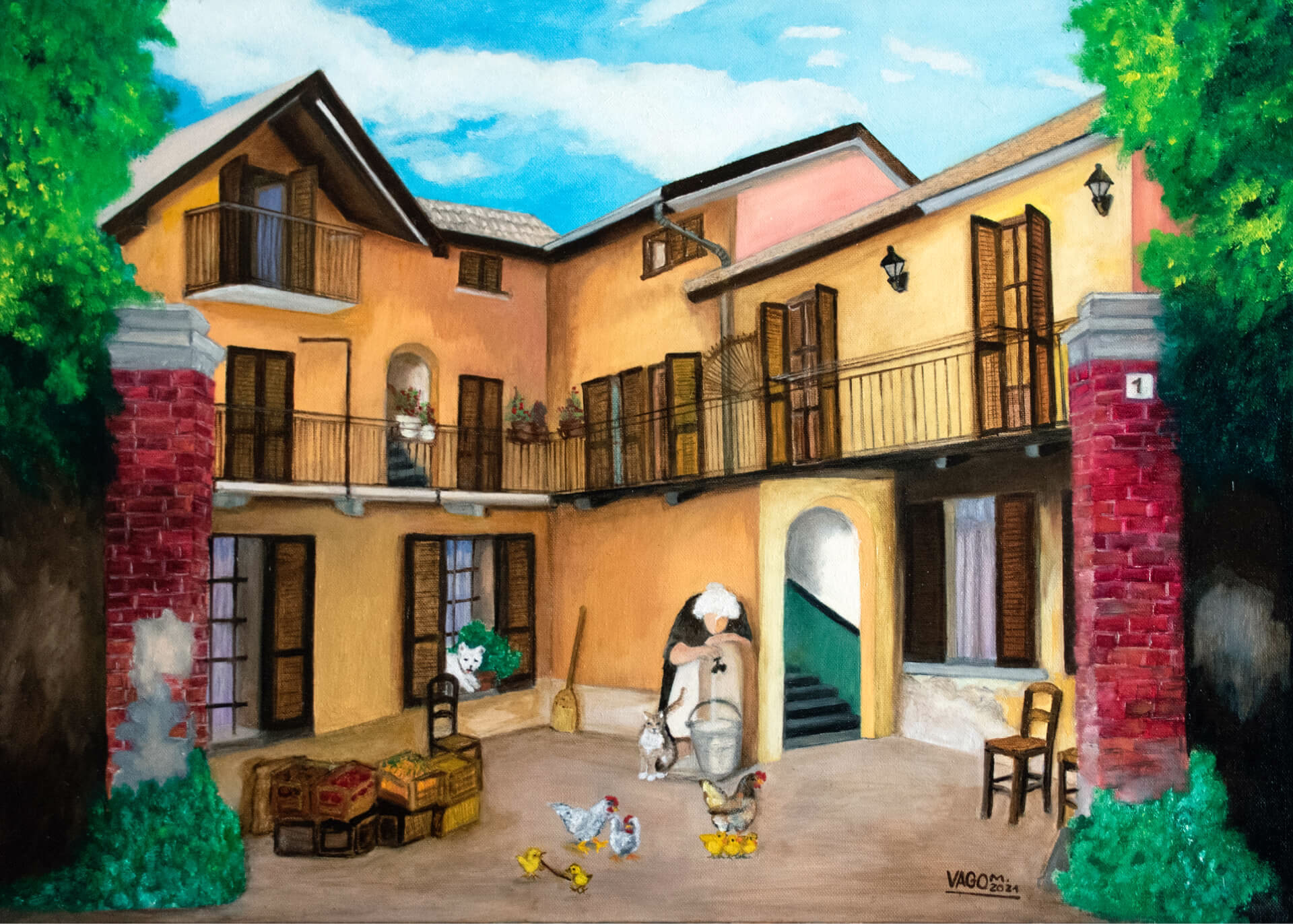 INTERNO ANTICA CASCINA FONTANA