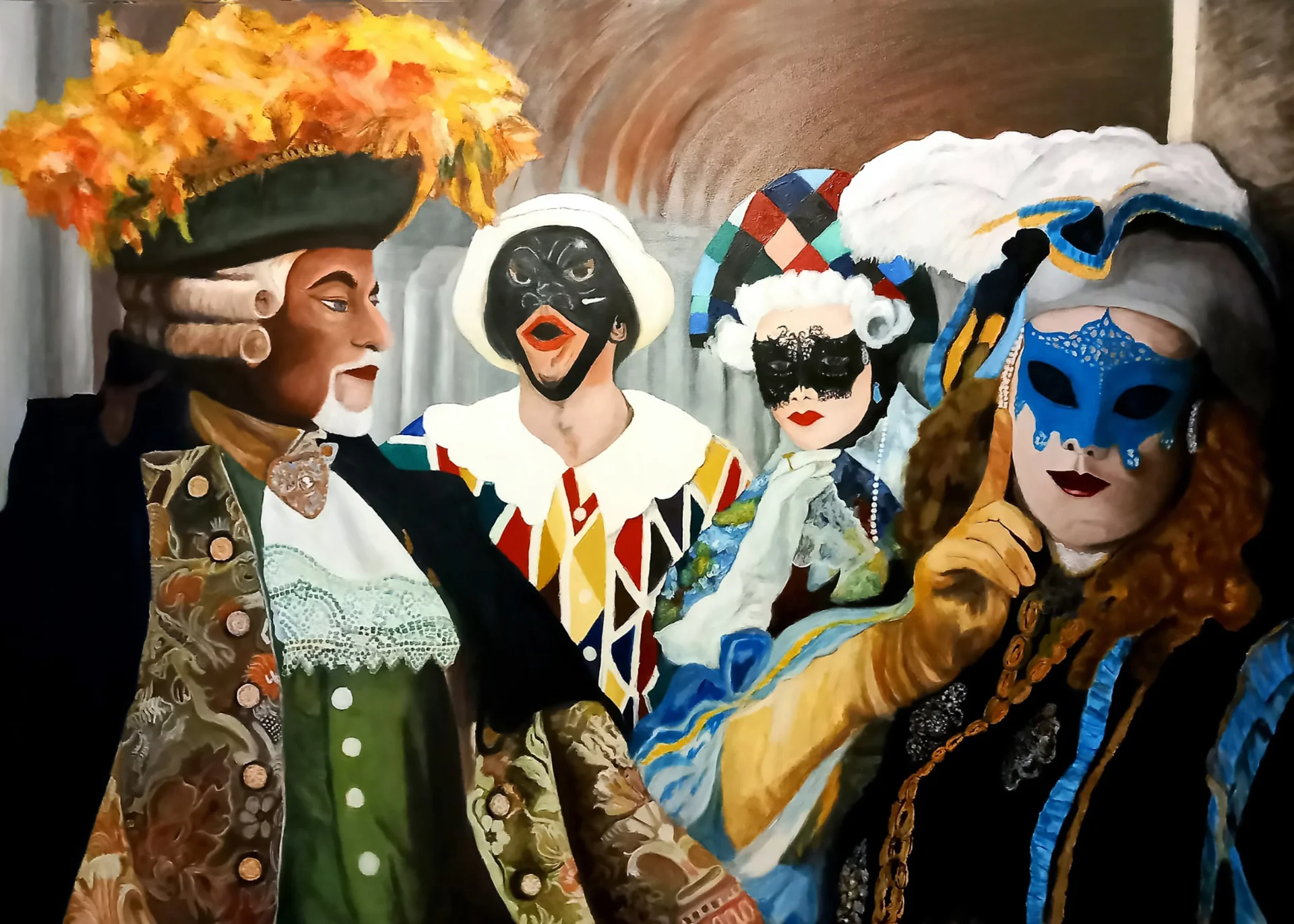 ARLECCHINO SERVITORE DI DUE PADRONI  Omaggiio  a Carlo Goldoni