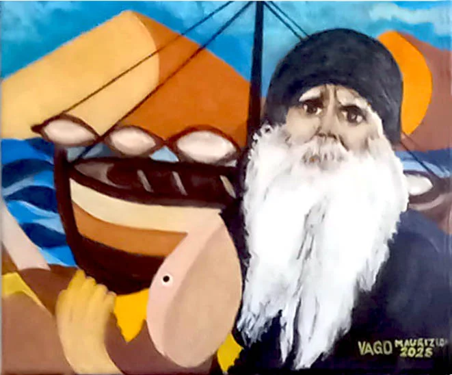 PESCATORE AL RIENTRO DALLA PESCA 3°