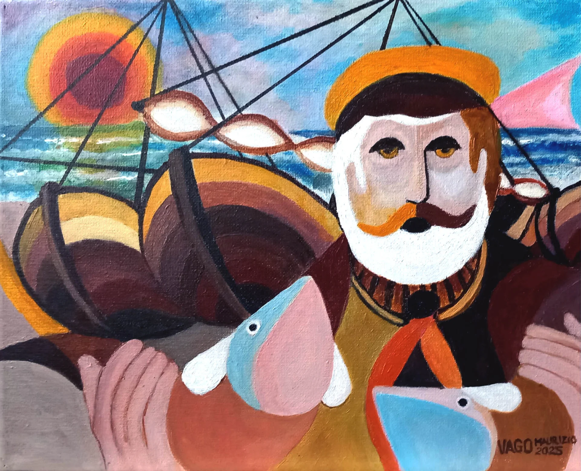 PESCATORE AL RIENTRO DALLA PESCA 2° 