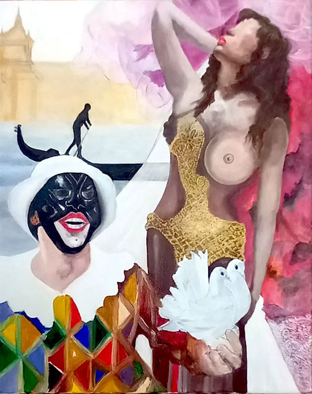 ARLECCHINO IL DONO ALL'ODALISCA